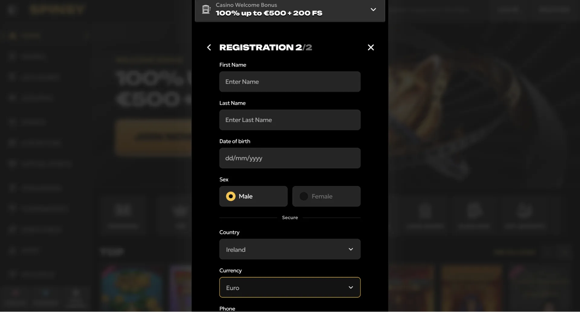 Bets esports